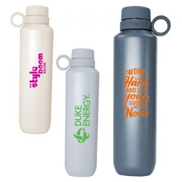 HIP® Recycled Water Bottle with Silicone Handle